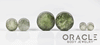Green Tourmalinated Quartz Double Flare Plugs