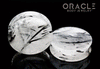 1-7/8" Tourmalated Quartz Concave Plugs