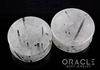 1-7/16" Tourmalated Quartz Concave Plugs