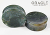 1-5/8" (42mm) Moss Agate Concave Plugs