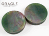 2" (51mm) Moss Agate Concave Plugs