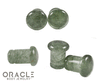 Green Tourmalinated Quartz Single Flare Plugs