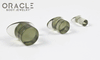 Grey Quartz Labrets 8g Through 1/2"