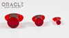 Red Quartz Labrets 8g Through 1/2"