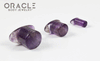 Amethyst Labrets 8g Through 1/2"