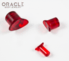 Red Quartz Labrets 8g Through 1/2"