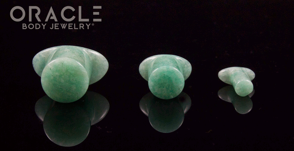 Amazonite Labrets 8g Through 1/2"