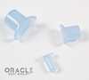 Blue Mist Quartz Labrets 8g Through 1/2"