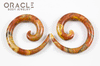0g Crazy Lace Agate Spirals