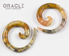 2g Crazy Lace Agate Stone Spirals