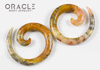 2g Crazy Lace Agate Stone Spirals