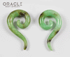 00g Chrysoprase Tail Spirals