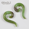 2g Chrysoprase Tail Spirals