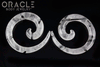 2g Tourmalated Quartz Stone Spirals