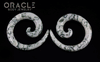 0g Green Tree Agate Spirals