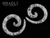 0g Green Tree Agate Spirals