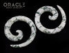 0g Green Tree Agate Spirals
