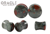 Bloodstone Double Flare Plugs