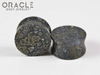 20mm Marcasite in Agate Plugs