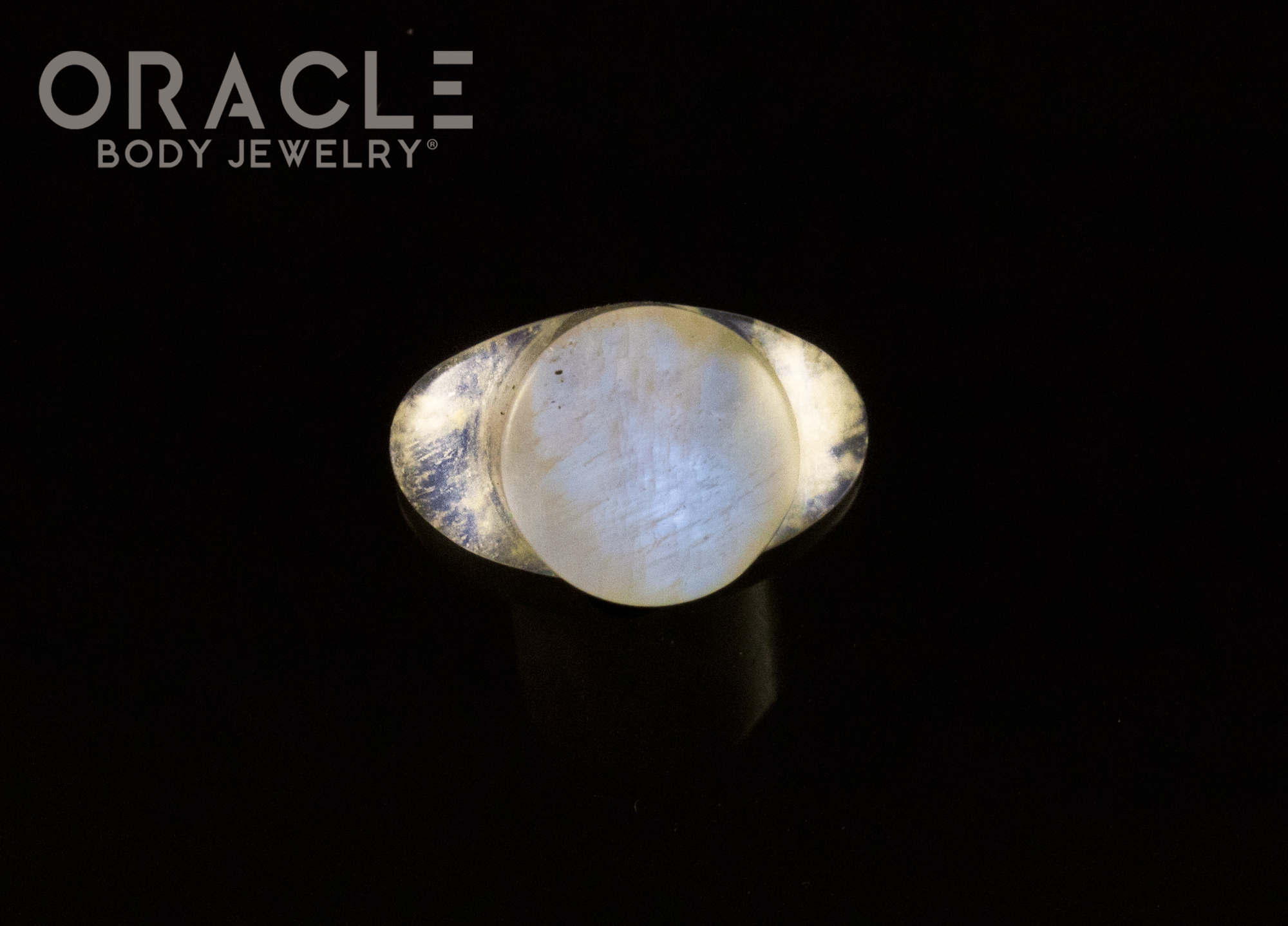 1/2" (12.7mm) Moonstone Labret