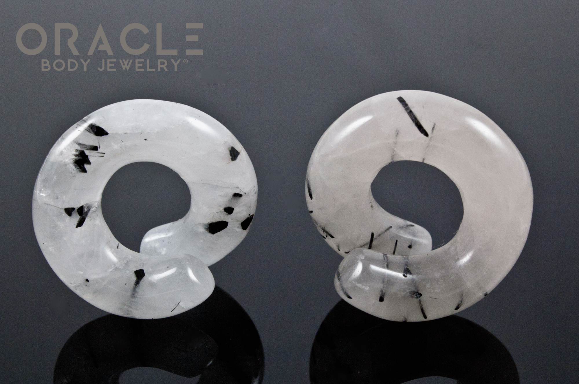 Small Tourmalated Quartz Coils