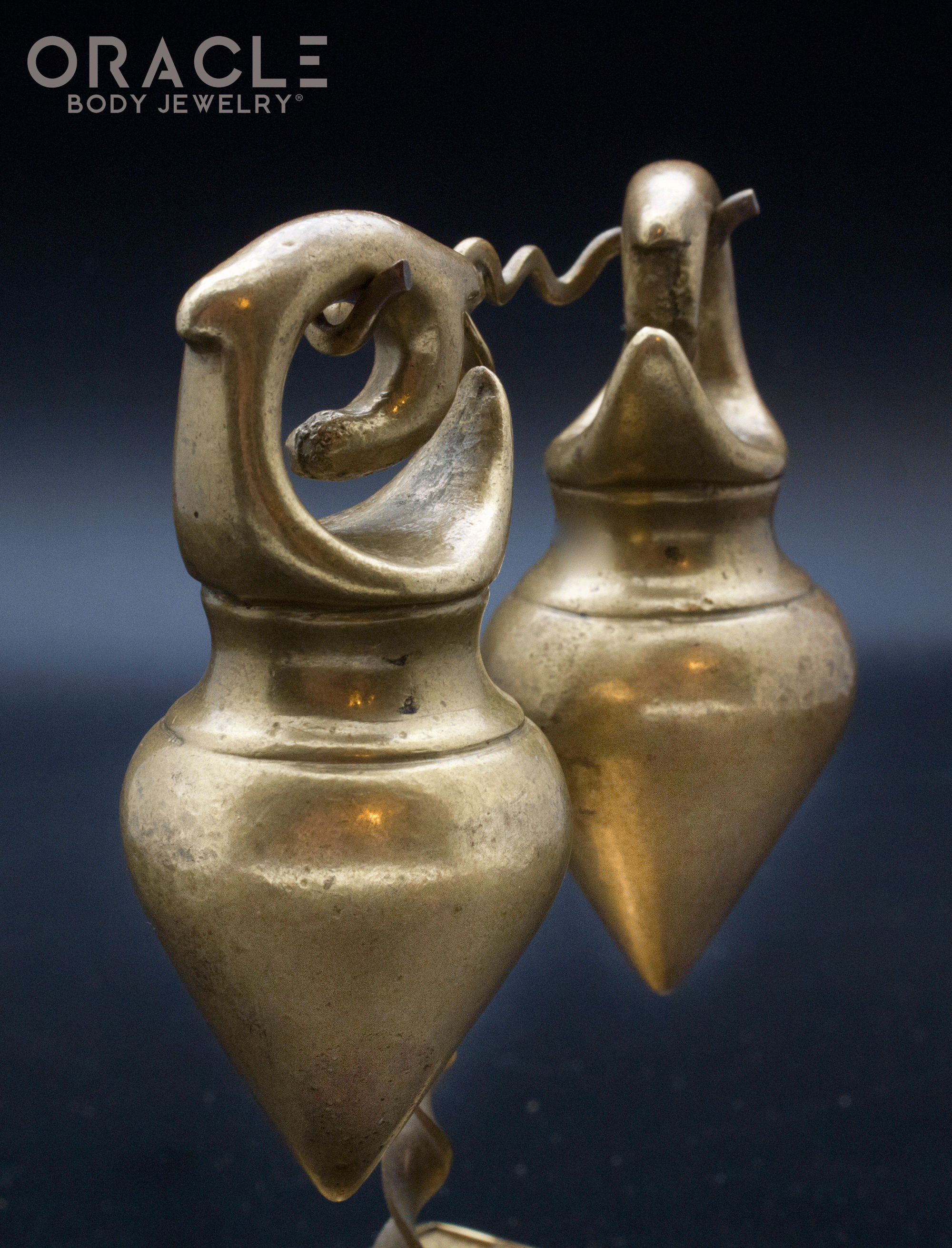 Old Dayak Pear Weights