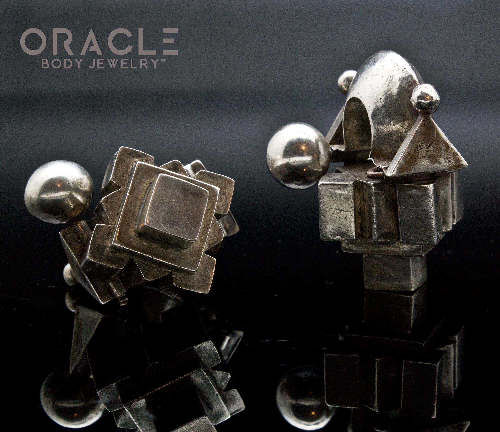 Old Silver Thandatti Ear Weights (Earrings)