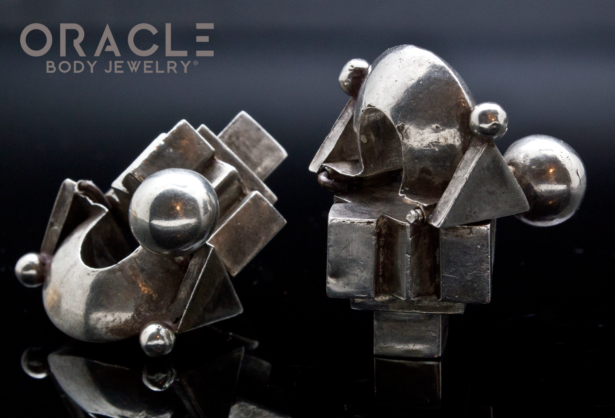 Old Silver Thandatti Ear Weights (Earrings)