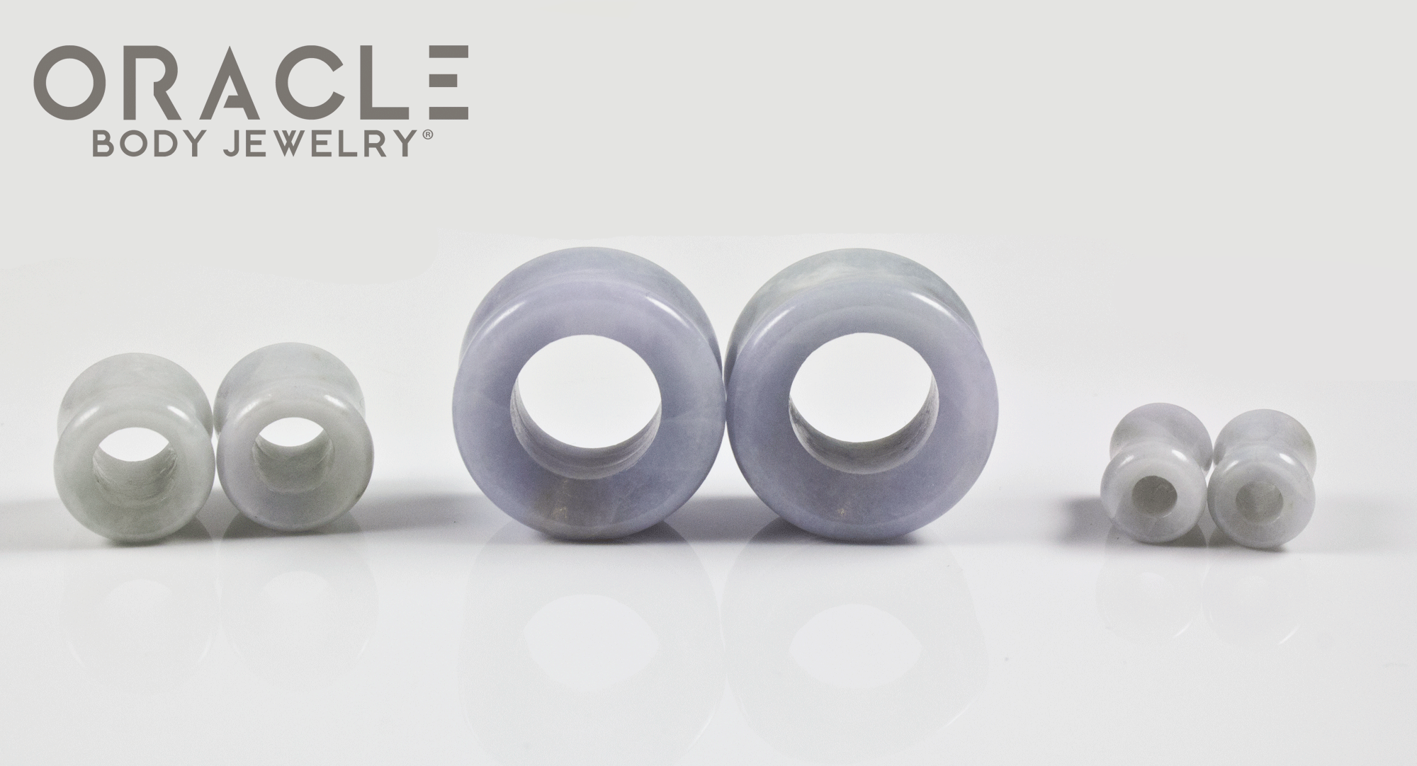Jadeite (Lighter Toned) Eyelets / Tunnels