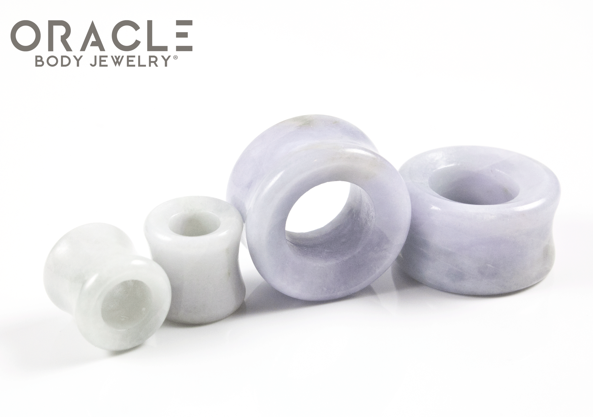 Jadeite (Lighter Toned) Eyelets / Tunnels