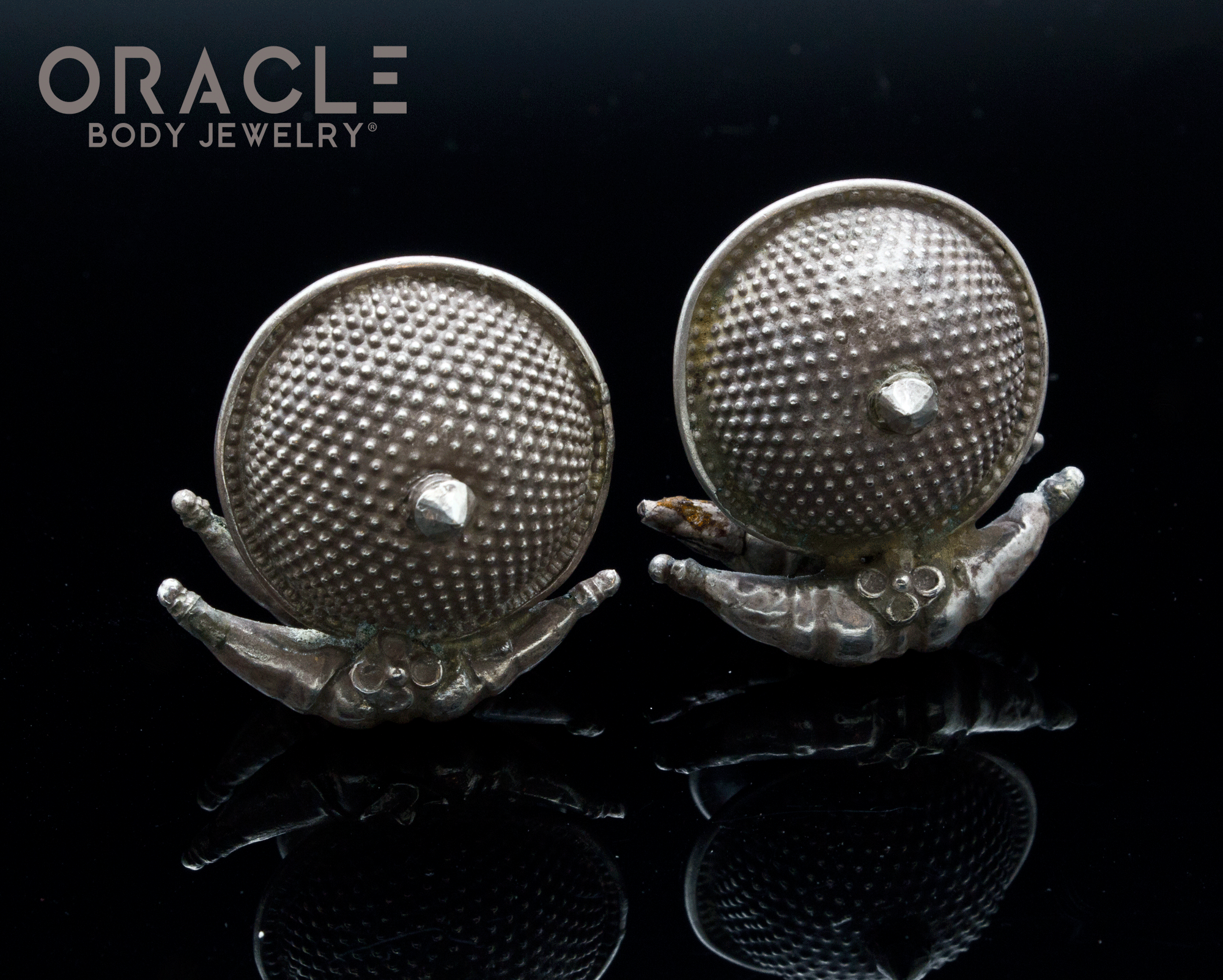 Old Medium Akota Silver Earrings