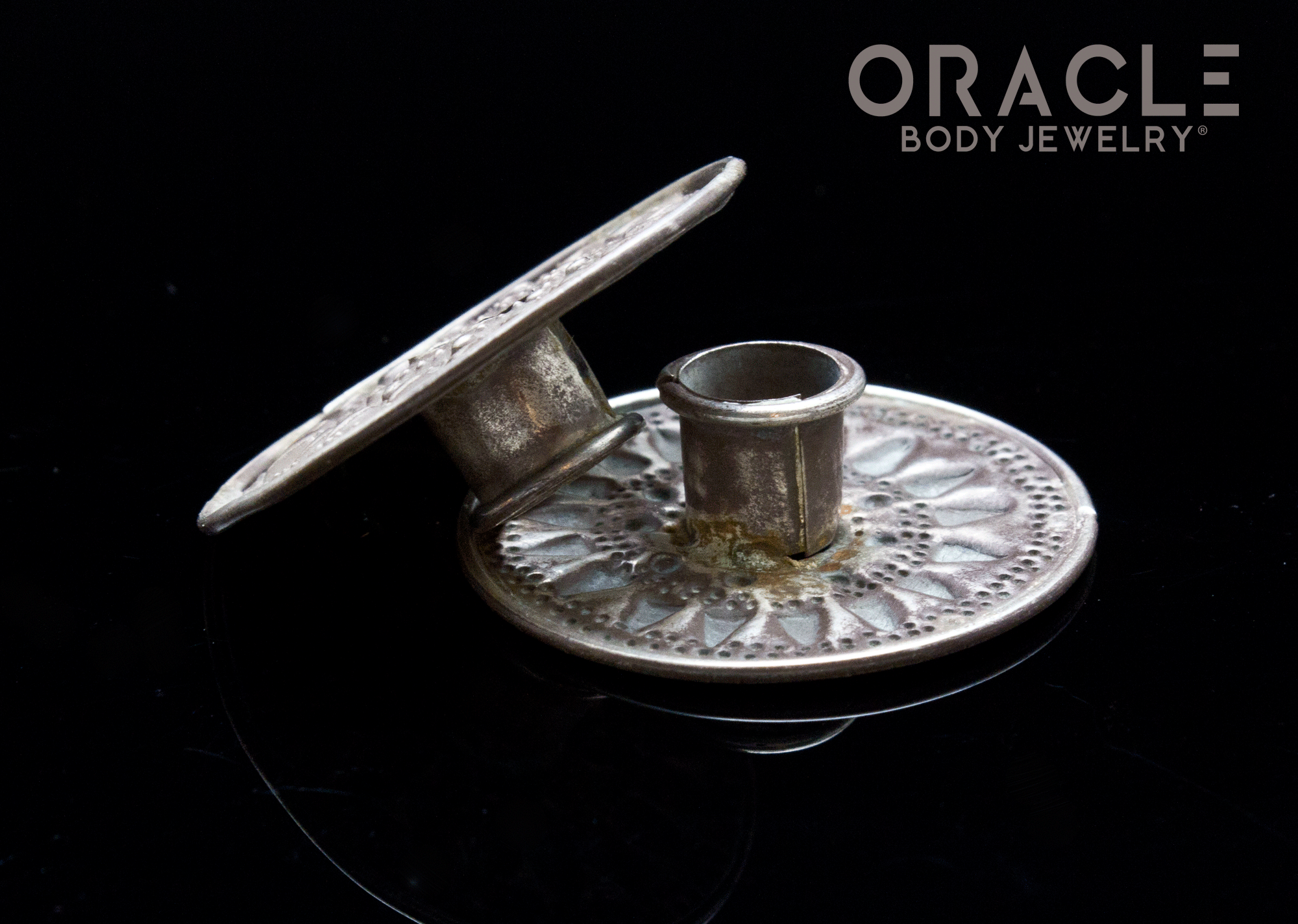 Old Silver Akha Tribe Ear Plugs