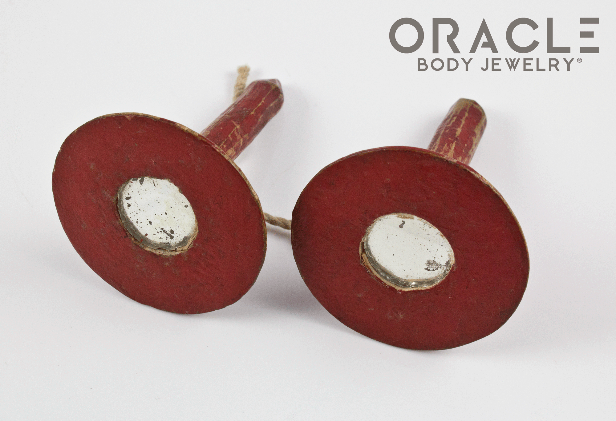 Old Naga Long Wooden Ear Plugs
