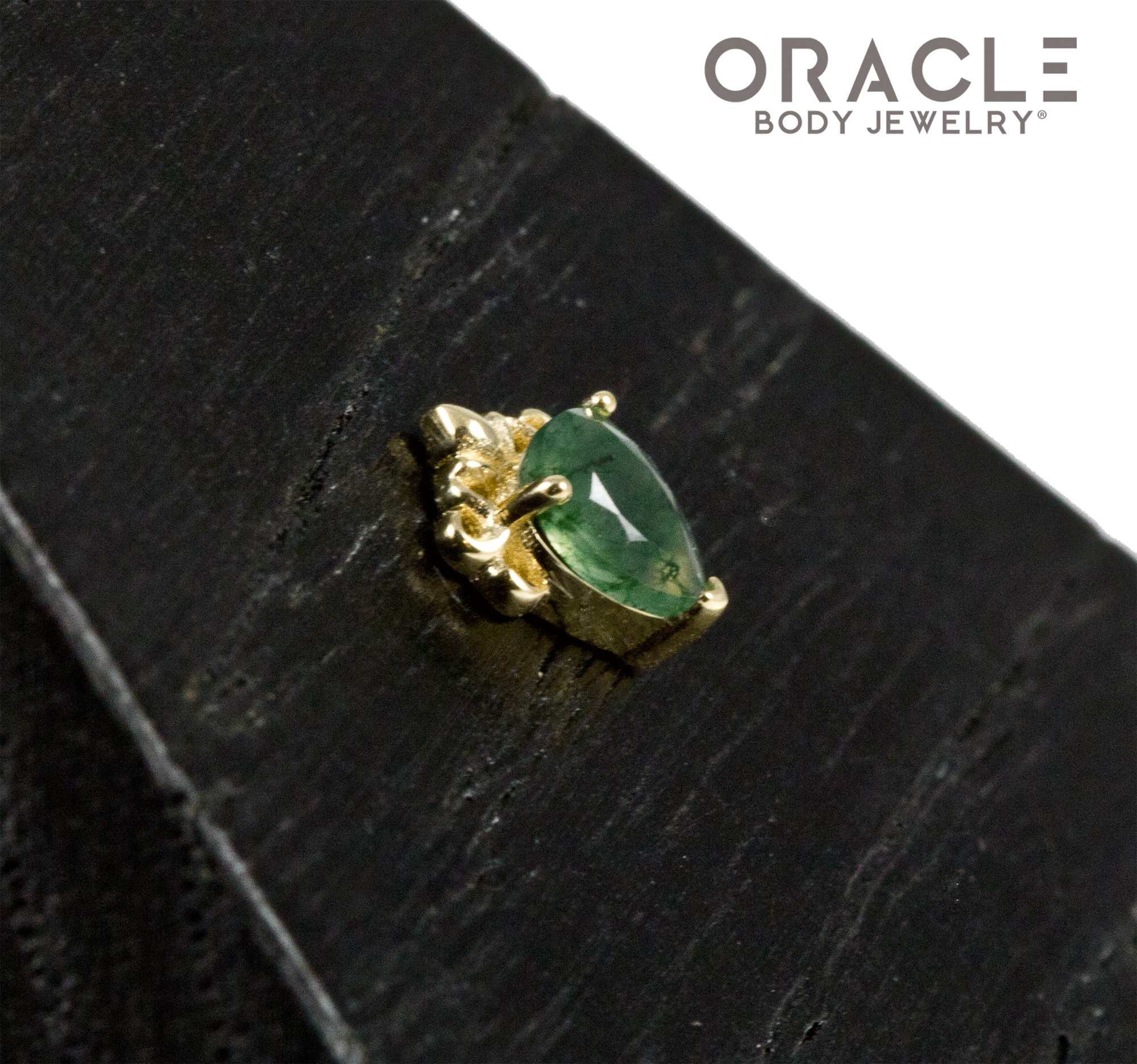 Moss Agate Side View