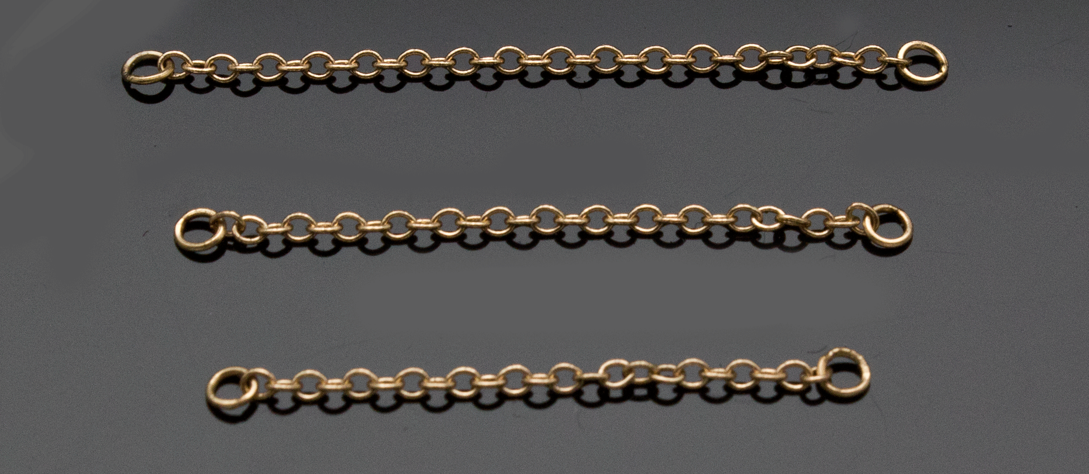 14k Yellow Gold Cable Chains