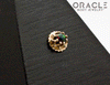 14k Yellow Gold Black Opal Empress Threadless End