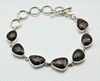 Sterling Silver Eudialyte Bracelet