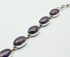 Sterling Silver Copper Purple Turquoise Bracelet