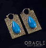Kawaii With Synthetic Turquoise Teardrops