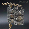 White Brass Kawaii with Rutilated Quartz