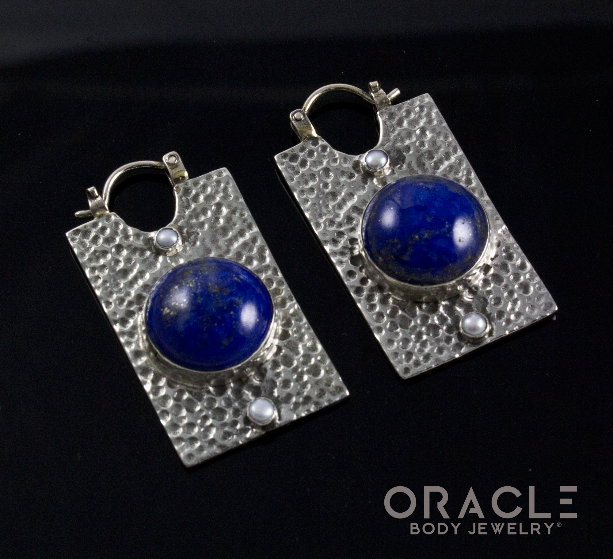 White Brass Kawaii with Lapis and Pearls