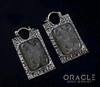 White Brass Kawaii with Carved Labradorite