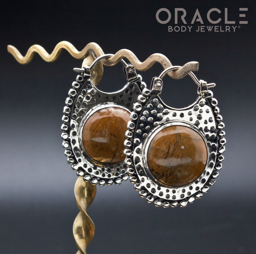 White Brass Coven with Fossilized Mammoth Ivory