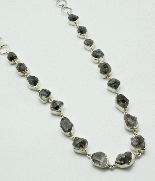 Sterling Silver Herkimer Diamond Necklace