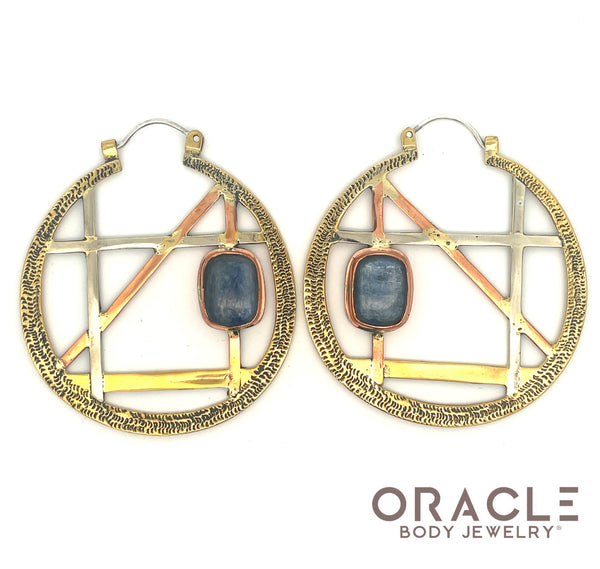 Alchemy Hoops With Kyanite