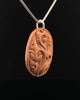 Fossilized Mammoth Ivory Pendant with Chain