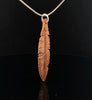 Carved Fossilized Mammoth Ivory Pendant with Chain