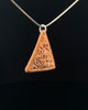 Fossilized Mammoth Ivory Pendant with Chain