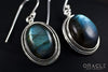 Sterling Silver Labradorite Earrings