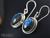 Sterling Silver Labradorite Earrings